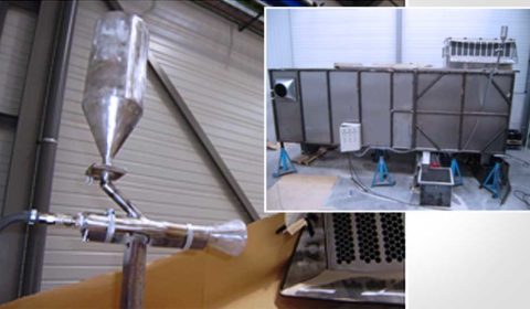 Eficiencia del filtro de aire y caracterización térmica de la locomotora